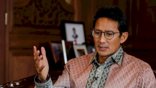 Menteri Pariwisata dan Ekonomi Krearif, Sandiaga Salahuddin Uno.