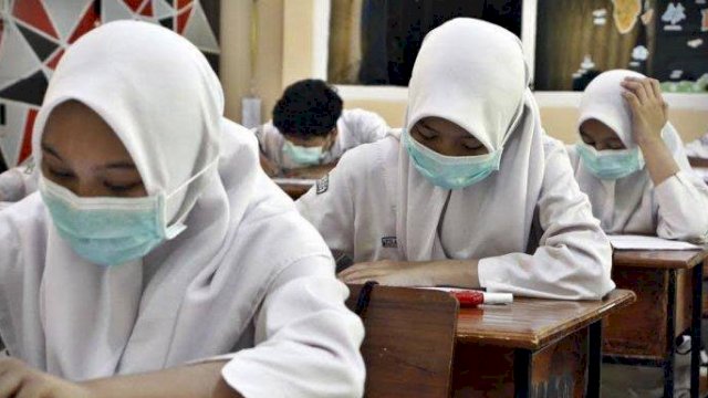 Ilustrasi Sekolah Tatap Muka.