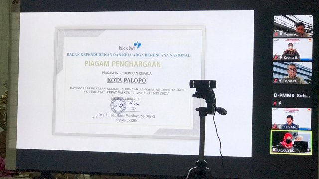 Palopo Raih Penghargaan Nasional BKKBN