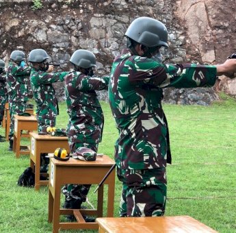Dandim 1415 Selayar Raih Juara Tiga Eksebisi Menembak di Soppeng