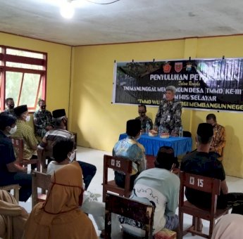 Satgas TMMD 111 Selayar Gelar Penyuluhan Peternakan di Bitombang