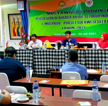 Andi Syafiuddin Patahuddin Aklamasi Pimpin POBSI Sulsel