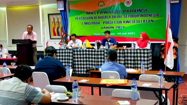 Andi Syafiuddin Patahuddin Aklamasi Pimpin POBSI Sulsel