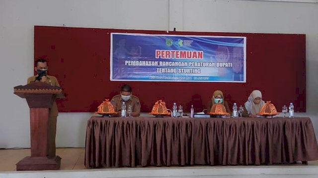 Tetapkan 50 Lokus Penanganan Stunting, Pemda Lutra Revisi Perbup Nomor 8 Tahun 2021