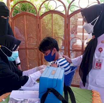 Bupati Gowa Target 1.000 Warga di Kecamatan Ikut Vaksinasi Massal Covid-19