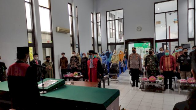 Judas Amir Hadiri Pelantikan PA Palopo