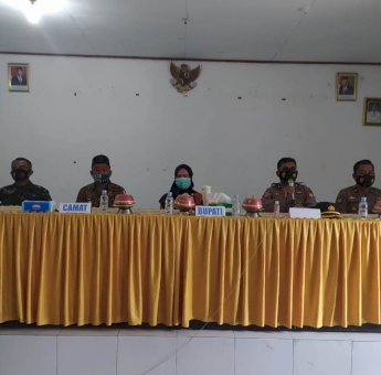Hadiri Sosialisasi Pilkades Damai, Indah Ingatkan Perketat Protokol Kesehatan