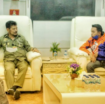 Sambangi DPRD Sulsel, Mentan SYL Bahas Soal Pertanian