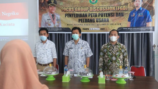 Dibuka Asisten III, DPMPTSP Palopo Gelar FGD