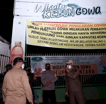 Pantau PPKM Mikro, Wabup Gowa: Sudah Banyak yang Taat