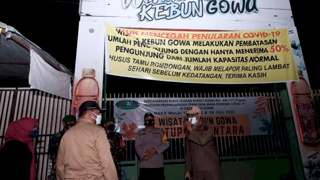 Pantau PPKM Mikro, Wabup Gowa: Sudah Banyak yang Taat