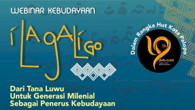 Akan Dibuka Plt Gubernur, Webinar I La Galigo Pancai Pao Juga Hadirkan Guru Besar Unhas