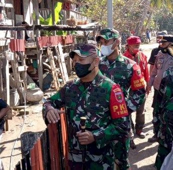Danrem 141/Toddopuli Sapa Warga Kampung Tola Selayar