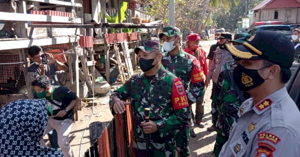 Danrem 141/Toddopuli Sapa Warga Kampung Tola Selayar