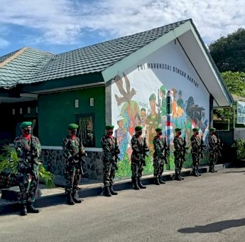 TMMD 111 Selayar, Danrem 141 Toddopuli Disambut Jajar Kehormatan