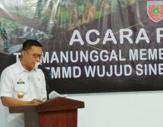 Basli Ali Resmi Tutup TMMD 111 Kodim 1415/Selayar
