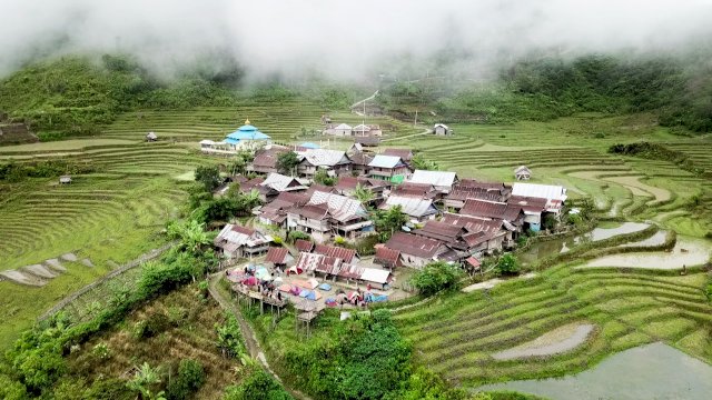 Objek Wisata Salurante salah satu objel wisata yang ada di Desa Rinding Allo, Kecamatan Rongkong, Kabupaten Luwu Utara. (Istimewa)