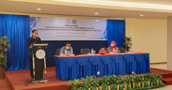 Sekda Buka Bimtek Peningkatan SDM BPD se Kabupaten Sinjai