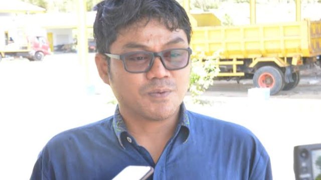 Pelaksana tugas (Plt) Kepala Bidang Bina Marga Dinas PUPR Sinjai, Andi Adnan Najamuddin.
