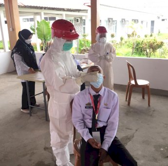 Hasil Swab Peserta Latsar Gelombang II Angkatan 43 Palopo Negatif Covid-19