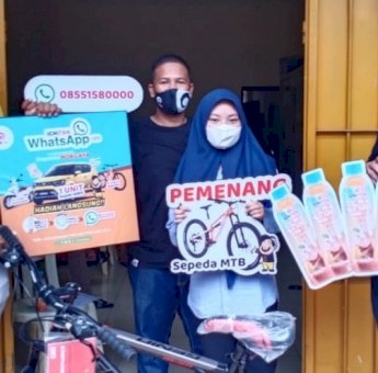 Berikut Kisah Inspiratif Pemenang Sepeda MTB dari Ichitan WhatsApp-an