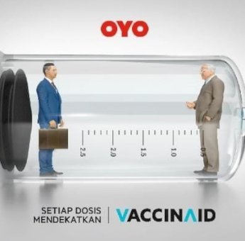 OYO Luncurkan VaccinAid Untuk Keamanan Pelanggan