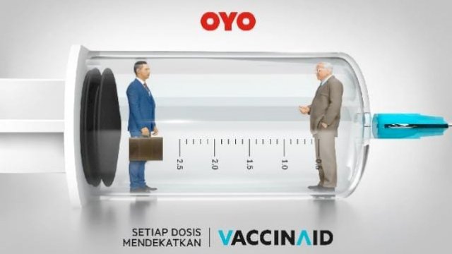 OYO Luncurkan VaccinAid Untuk Keamanan Pelanggan
