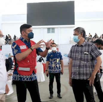 Ketua PMI Sulsel Apresiasi Vaksinasi Mahasiswa dan Alumni Unhas