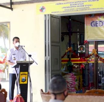 Andi Seto Resmikan Gedung Baru Primkoppol Sinjai, Ini Pesannya