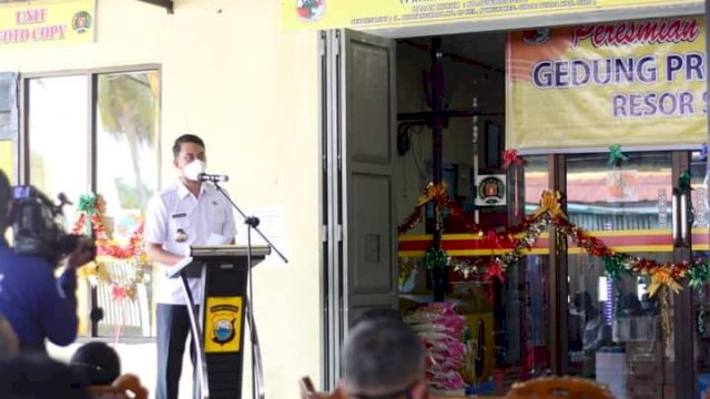 Andi Seto Resmikan Gedung Baru Primkoppol Sinjai, Ini Pesannya
