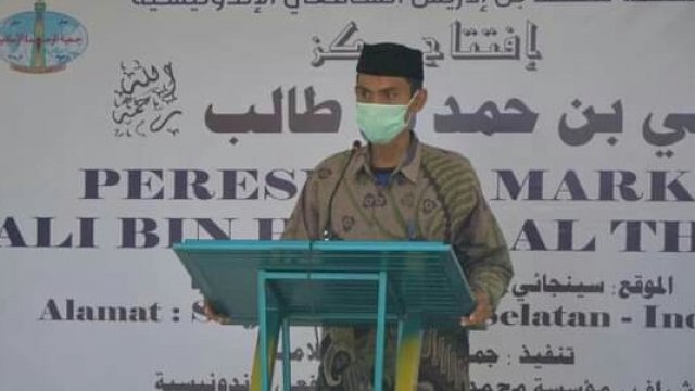 Ketua Dewan Pimpinan Daerah (DPD) Wahdah Islamiyah Kabupaten Sinjai, Muh Saleh Kurdi.