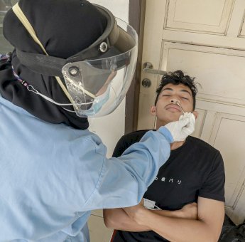 Jelang Laga Uji Coba PSM vs OTP 37 Mamuju, Seluruh Pemain Jalani Tes Swab Antigen