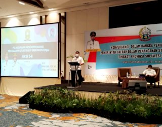 Pemkab Sinjai Paparkan Inovasi ‘Aksi Tali Sepatu’ Dalam Kegiatan Konvergensi Stunting