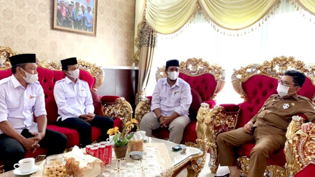 Temui Wali Kota, Bawaslu Palopo Bahas Sosialisasi Kelurahan Pengawasan
