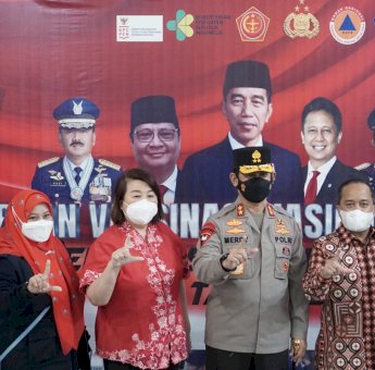 PHRI, IHGMA dan YABBM Sulsel Fasilitasi Pelaksanaan Vaksinasi Tahap II