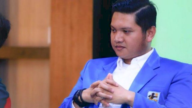 Ketua KNPI Sulsel, Arham Basmin Mattayang.