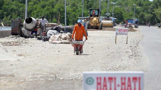 Ini Fungsi Penambahan Tinggi Jalan Lingkar Palopo