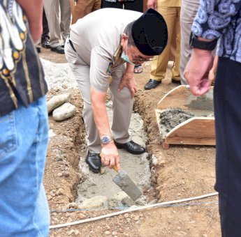 Wali Kota Palopo Letakkan Batu Pertama Ratona Residence