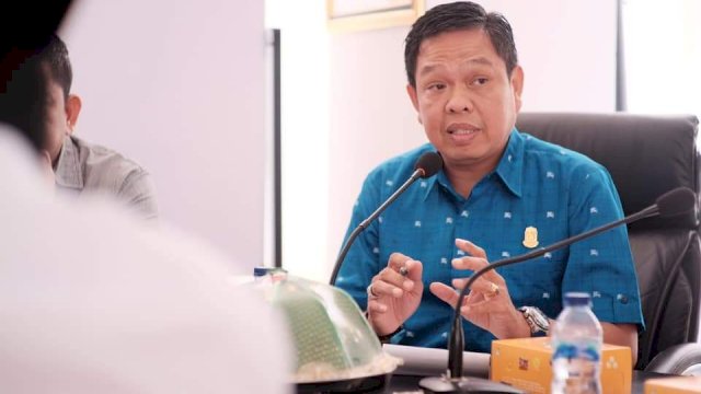 Ketua Komisi C DPRD Kota Makassar, Abdi Asmara semasa hidupnya.