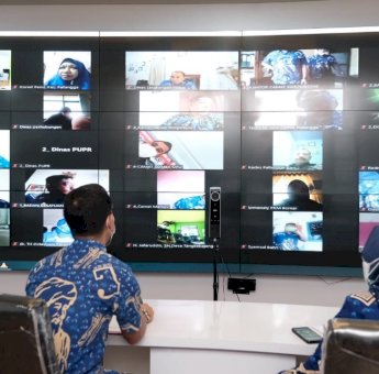 Kades dan Lurah Wajib Laporkan Status Terkini Sebaran Covid-19 di Kabupaten Gowa