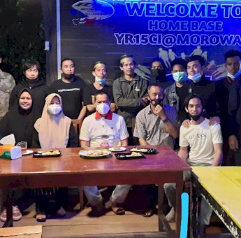 Andi Kartini Ottong Silaturahmi Dengan Warga Sinjai di Morowali Sulawesi Tengah