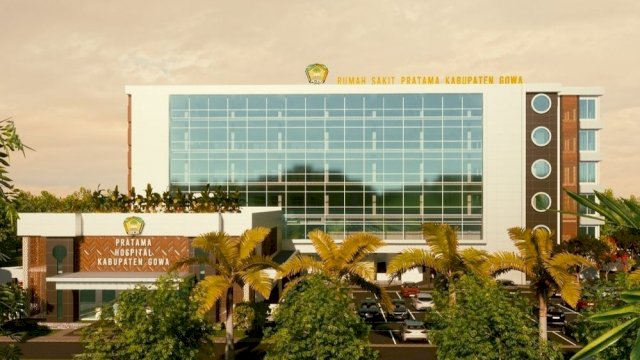 Ilustrasi RS Pratama Kabupaten Gowa.