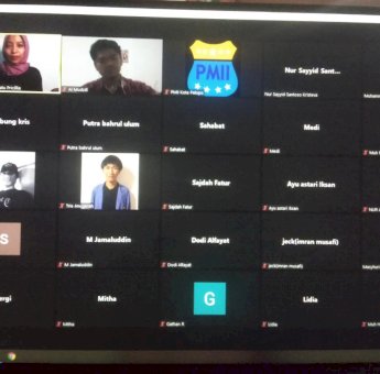 PC PMII Palopo Gelar Dialog Virtual Peringati Dirgahayu ke – 76 RI