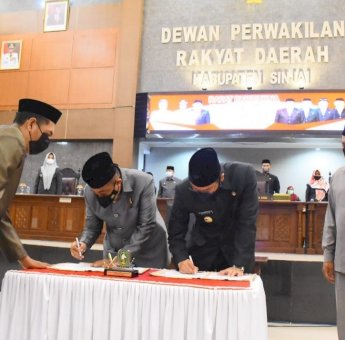 KUA-PPAS Perubahan Pemkab Sinjai 2021 Disetujui