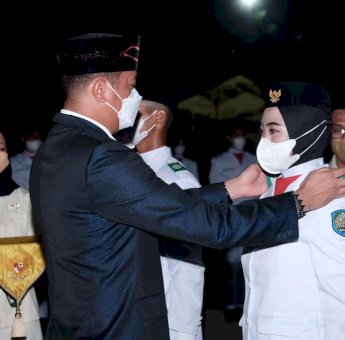 Jelang Upacara Kemerdekaan RI ke-76, Adnan Titipkan Pesan ke Anggota Paskibraka Kabupaten Gowa