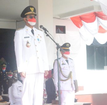 Jadi Inspektur Upacara HUT RI ke-76, Ini Pesan Bupati Sinjai Andi Seto