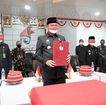 RPJMD 2021-2026 Kabupaten Gowa Ditetapkan, Adnan Minta Dukungan Masyarakat