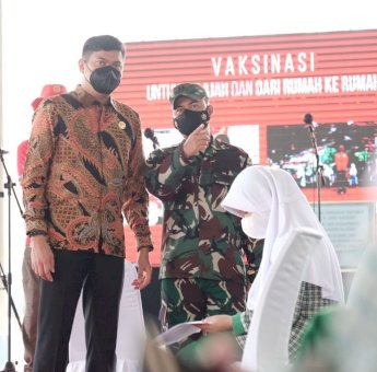 Kabupaten Gowa jadi Pusat Pelaksanaan Vaksinasi Pelajar dan Masyarakat Oleh BIN Sulsel