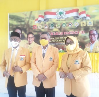 Buka Musda Golkar Palopo, Taufan Pawe Harap Semua Kader Harmonis