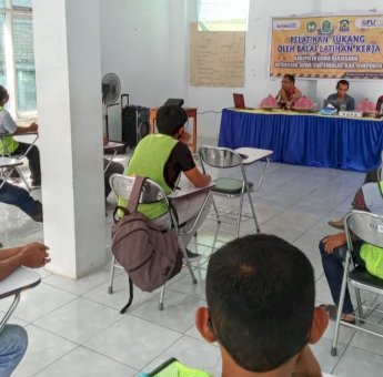 Disnakertrans Gowa Gandeng Korwil KotaKu Gelar Pelatihan Bagi Pekerja Bangunan